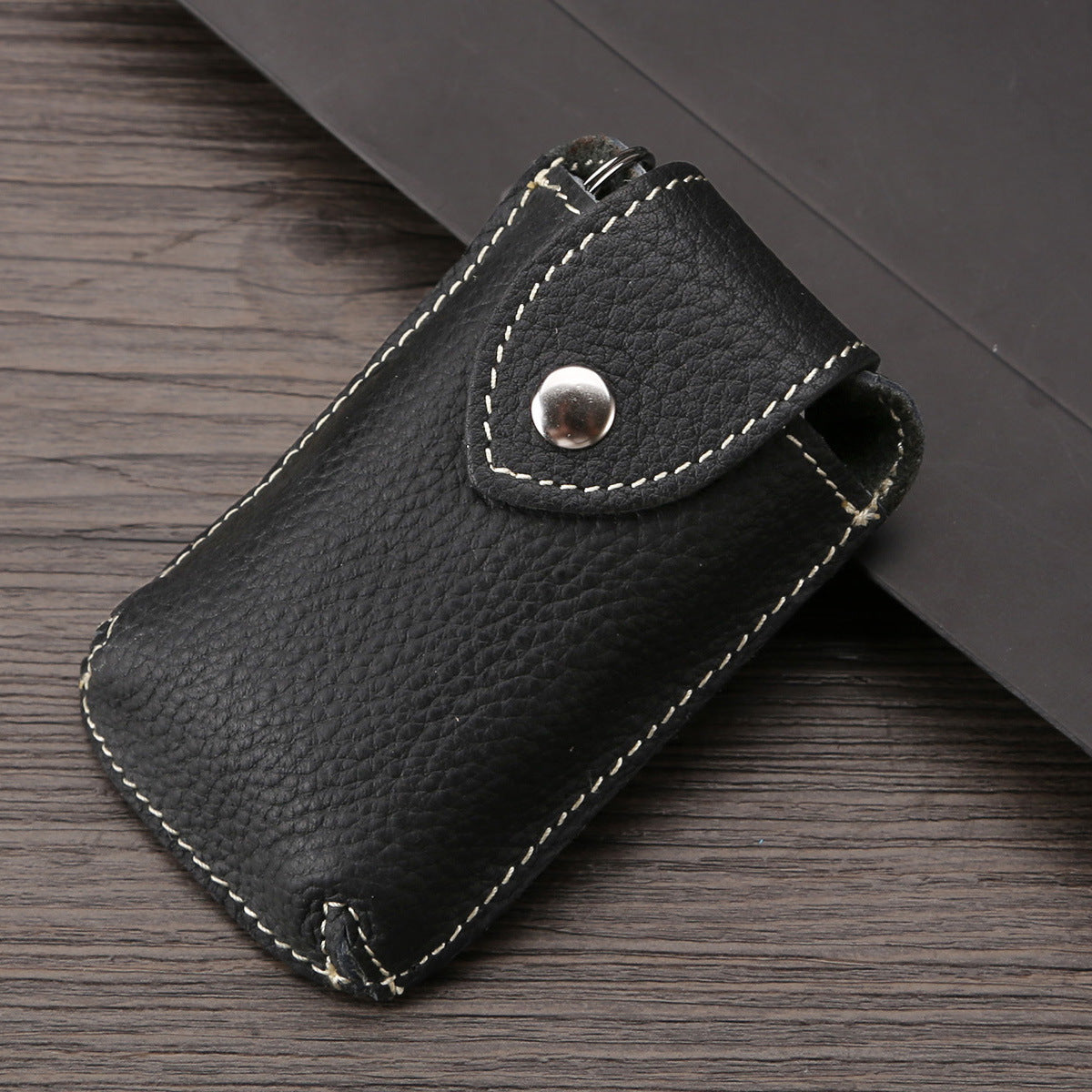 Premium Leather Car Key Holder with Belt Loop