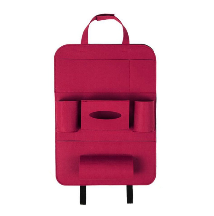 Premium Wool Felt Car Backseat Organizer