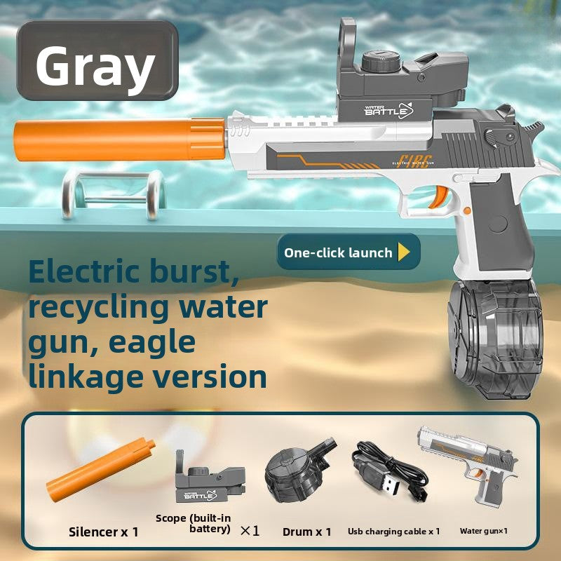 Electric Water Gun with LED Light