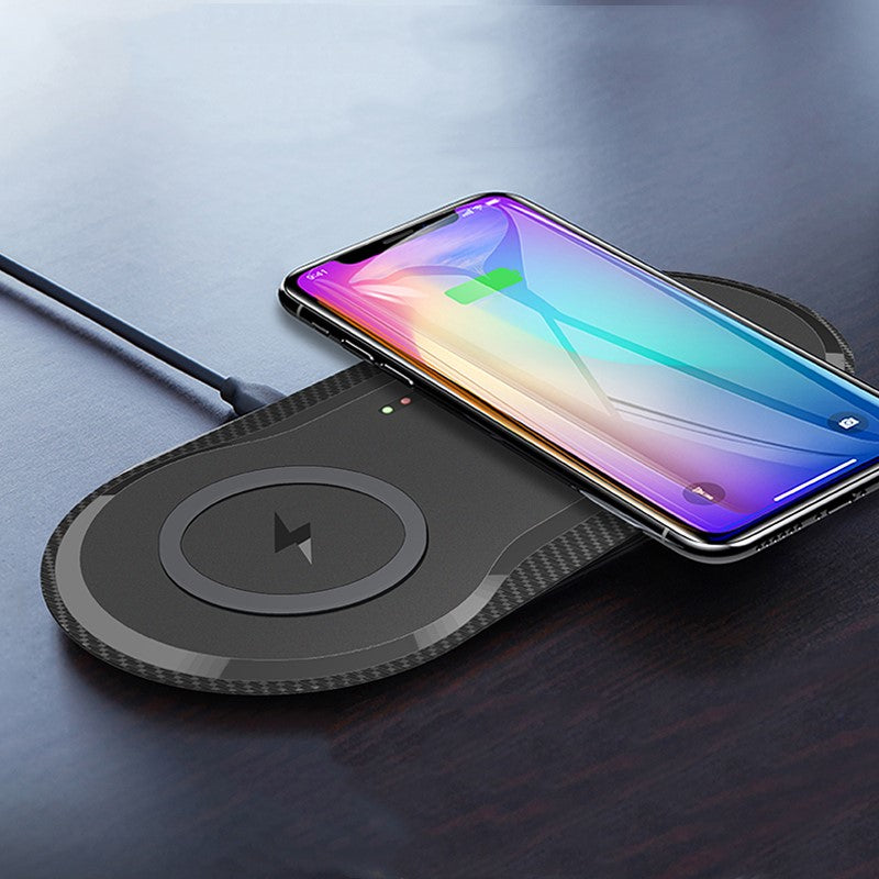 Dual Wireless Charging Pad for Mobile Phones