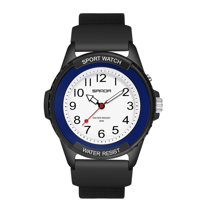 Sleek Sporty Luminous And Waterproof Womens Watch