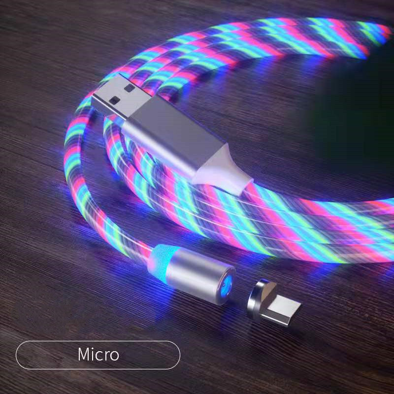 Magnetic LED Streamer Charging Cable