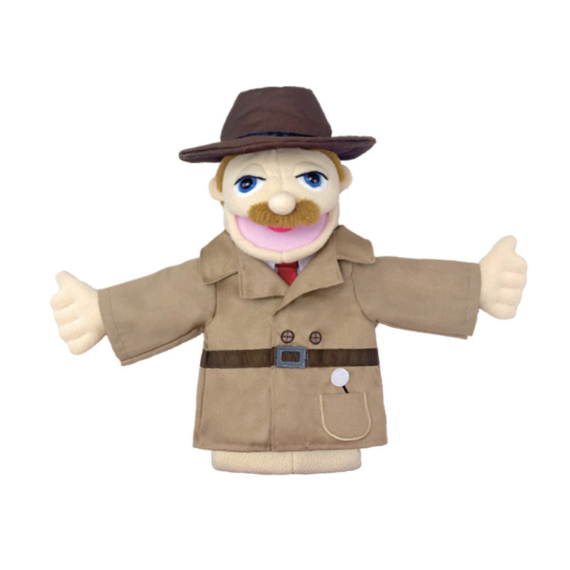 Professional Plush Hand Puppet with Moving Mouth