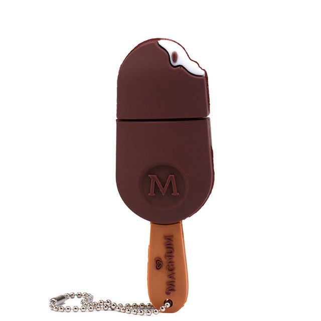 Ice Cream USB Flash Drive – Novelty Silicone USB 2.0