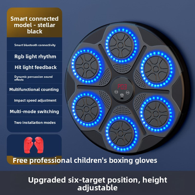 Smart Music Boxing Machine with LED Targets