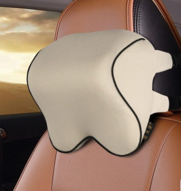 Premium Memory Foam Car Neck & Lumbar Support Set