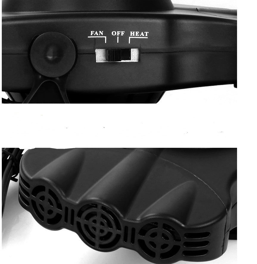 Premium 12V Electric Car Heater & Cooler with Defrost