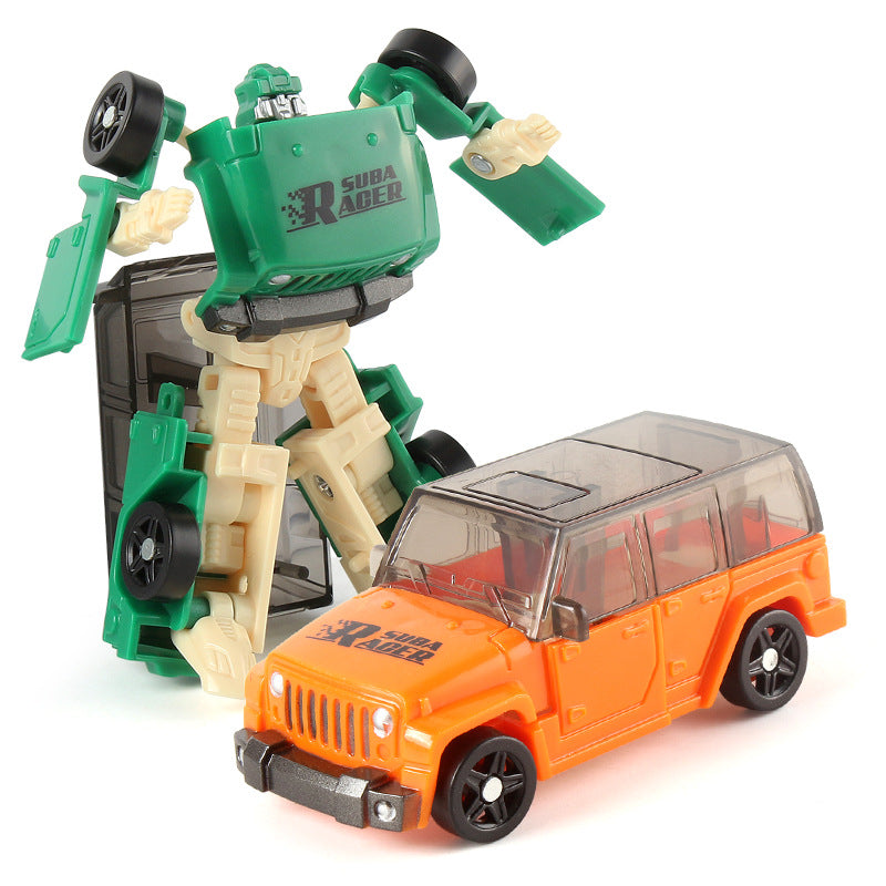 Children's transforming toy car
