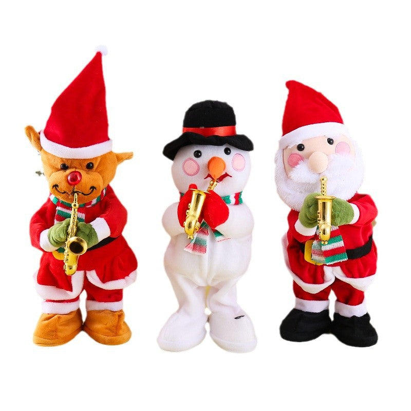 Electric Dancing Plush Christmas Tree Toy