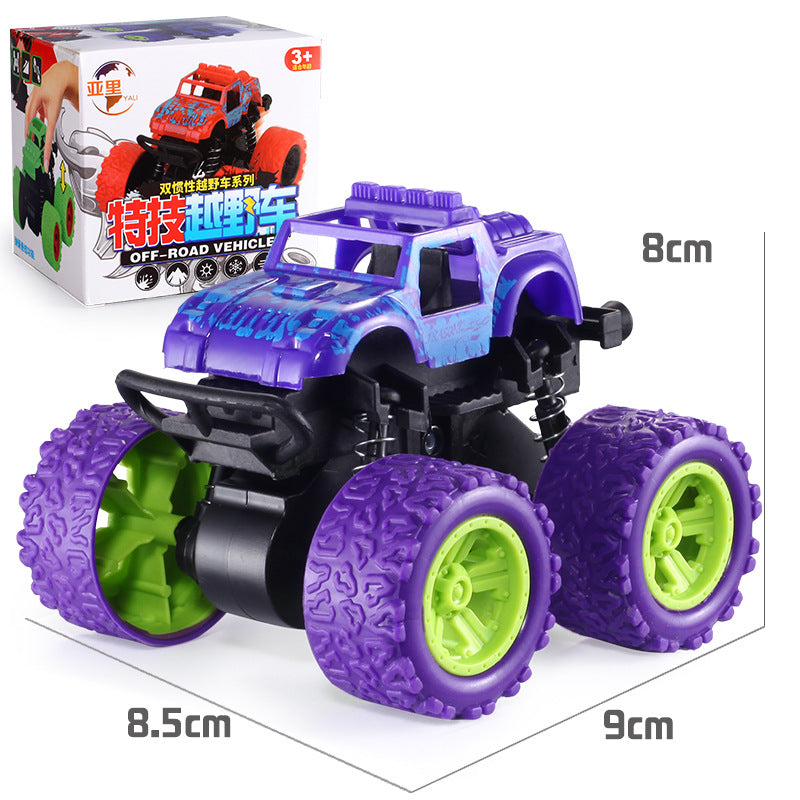 Toy car, excavator, inertial off-road vehicle