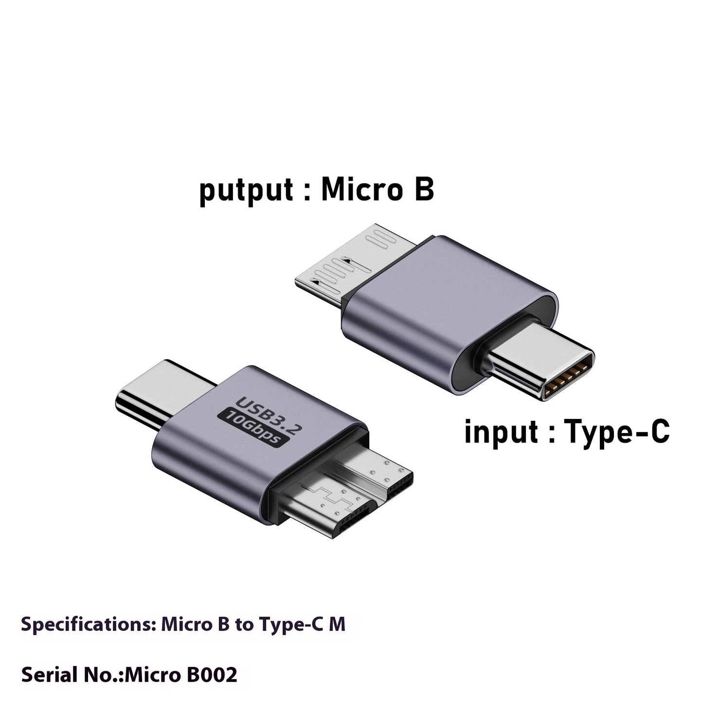 Micro B Adapter for Charging and Data Transfer