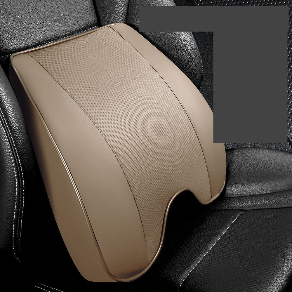 Premium Memory Foam Car Neck & Lumbar Support Pillow