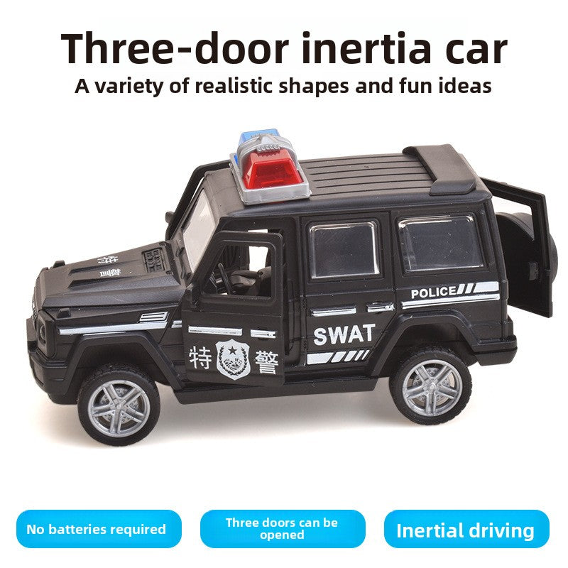 Inertial motorcycle toy motorcycle model
