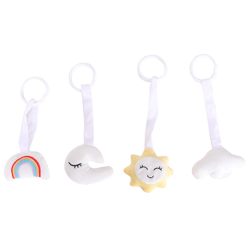Adjustable Wooden Baby Activity Gym with Bells