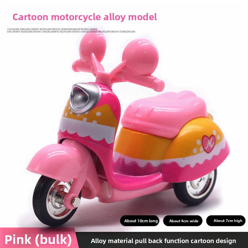 Alloy lady motorcycle model