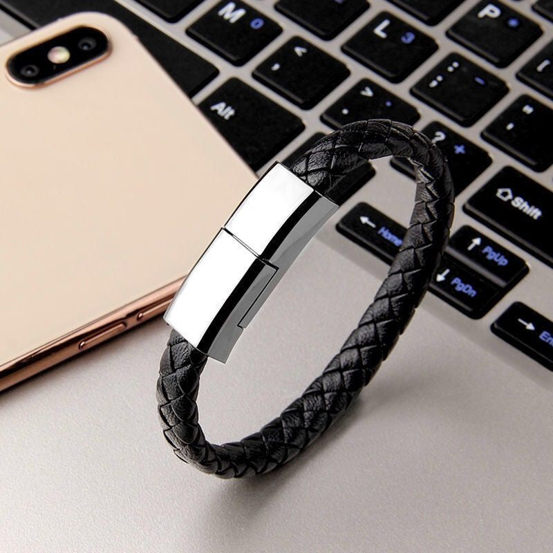 Wearable Charger Bracelet for iPhone & Android