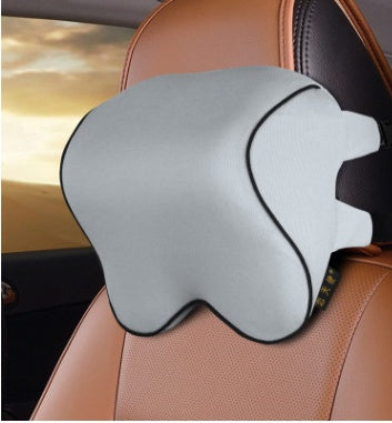 Premium Memory Foam Car Neck & Lumbar Support Set