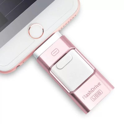 Versatile 3-in-1 OTG USB Flash Drive for Computer and Mobile Phone