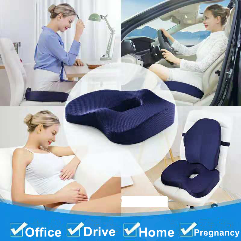 Premium Memory Foam Car Cushion