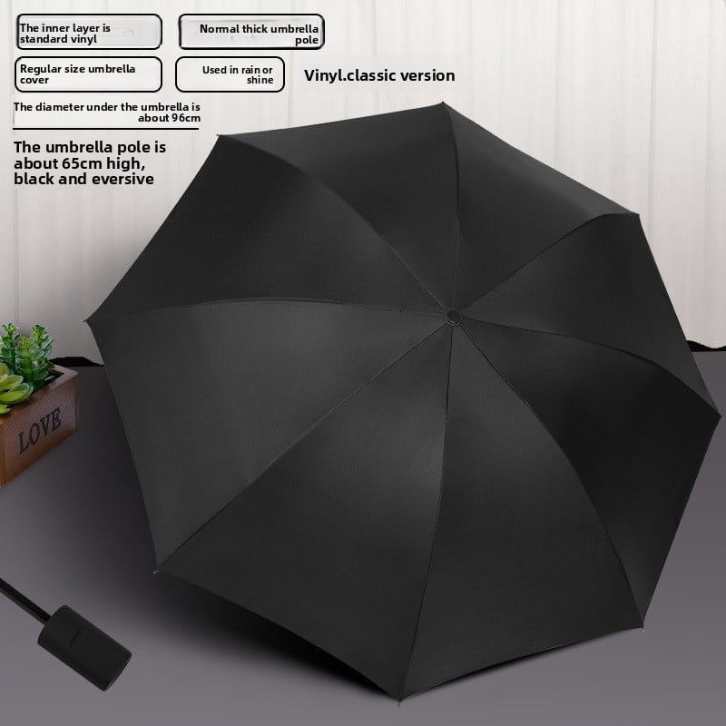 The fully automatic umbrella is suitable for both sunny and rainy days