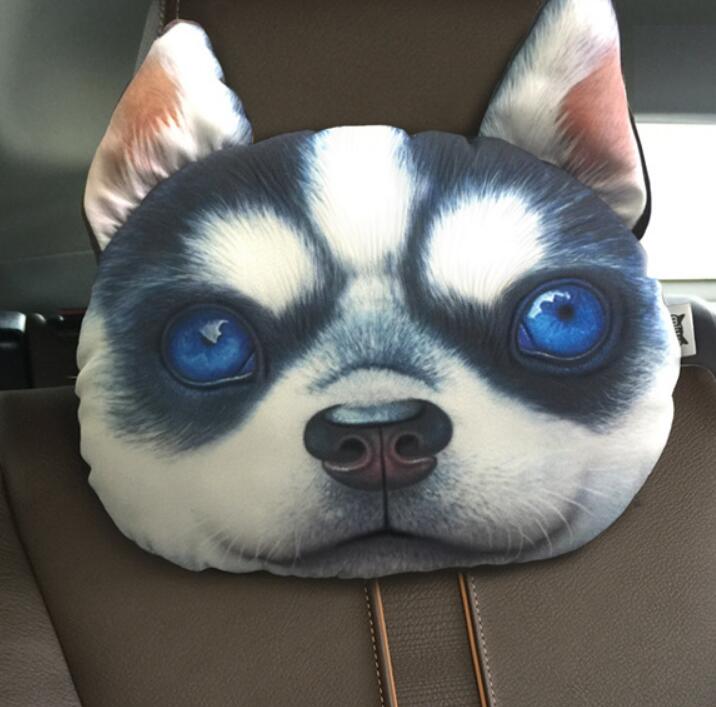 Cat Lovers Car Headrest Pillow