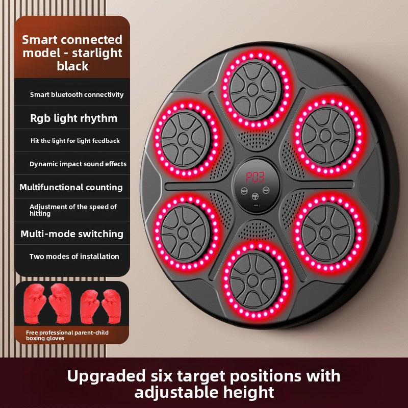 Smart Music Boxing Machine with LED Targets