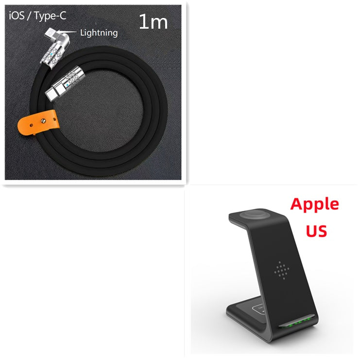3-in-1 Fast Wireless Charging Station