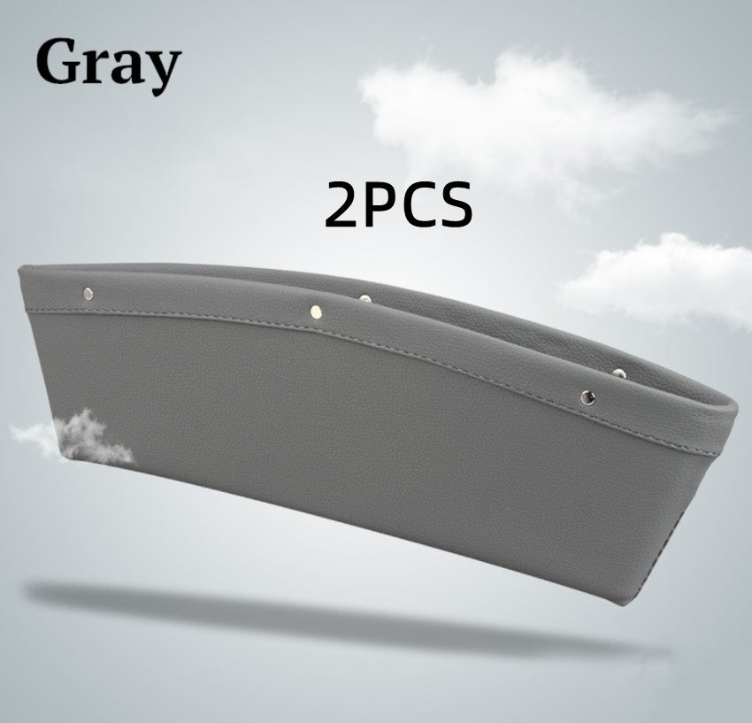 Premium PU Leather Car Seat Gap Organizer