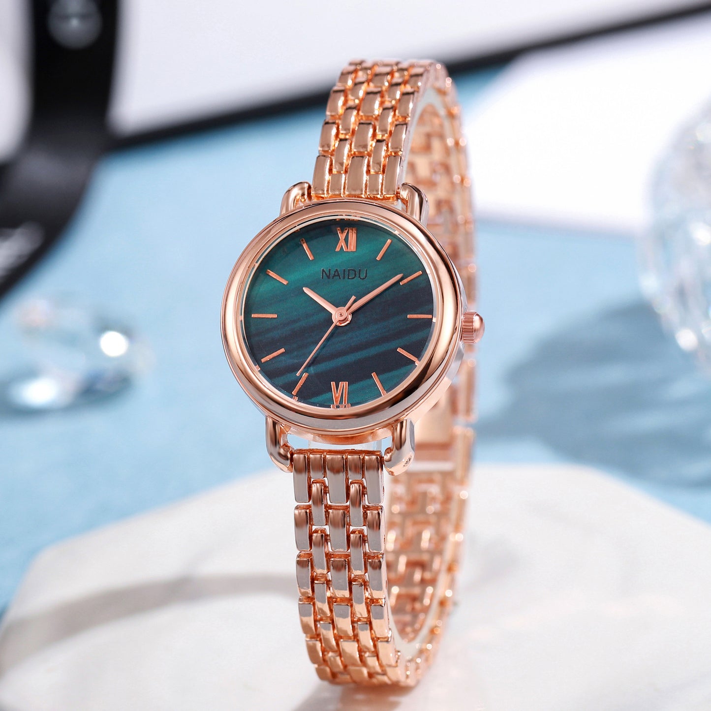 Rare Women's Steel-band Waterproof Watch