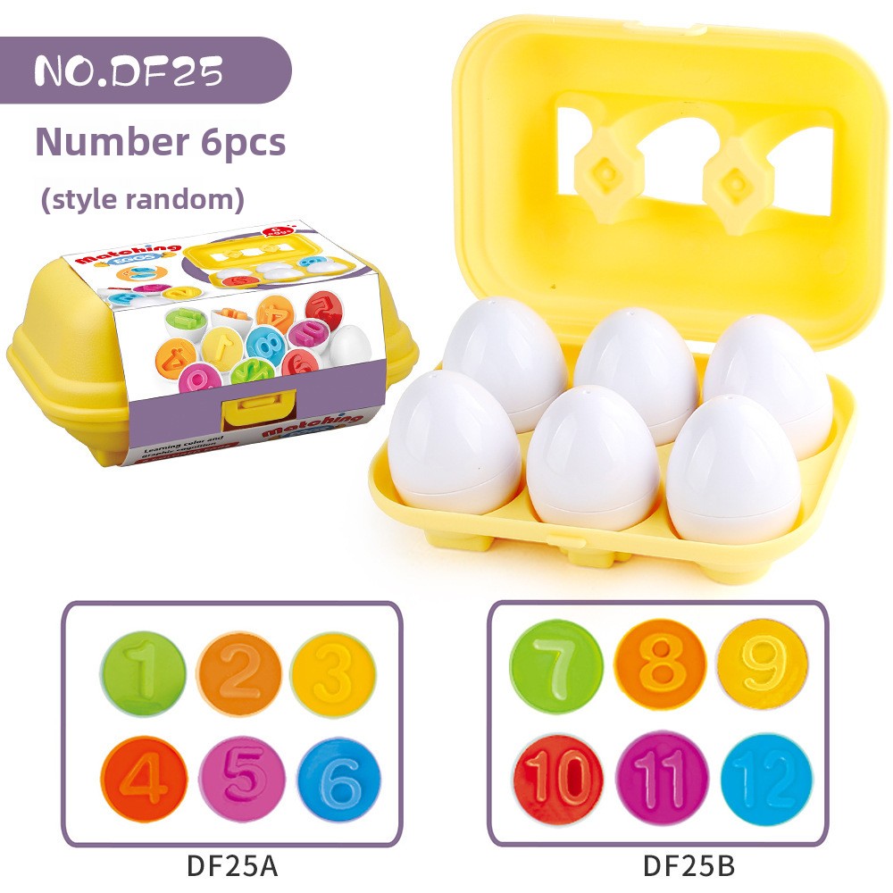 Twistable Simulation Egg Toys for Babies