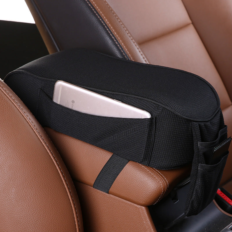 Premium Sports Knit Car Armrest Pad
