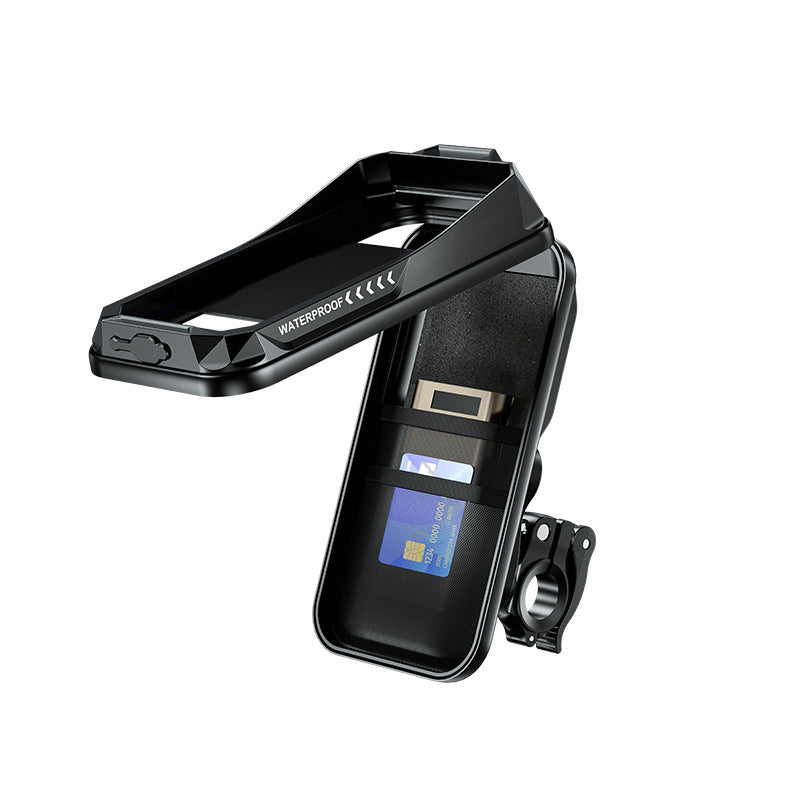 Motorcycle Waterproof Handlebar Riding Navigation Bracket