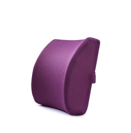Premium Memory Foam Lumbar Support Cushion for Car & Office
