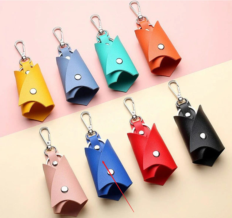 Bat Cute Styling Car Leather Key Case