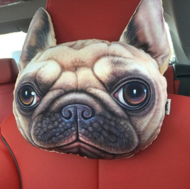 Cat Lovers Car Headrest Pillow