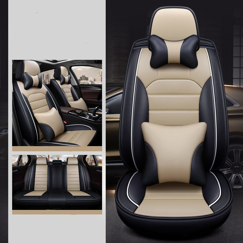 Premium Universal Leather Car Seat Cushion