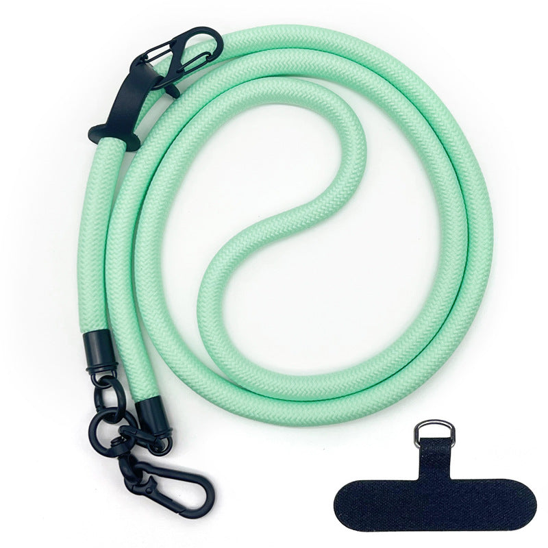 10MM Climbing Rope Mobile Phone Lanyard Gasket Adjustable Crossbody Mobile Phone Strap Camera Strap Rope Anti-lost Neck Rope