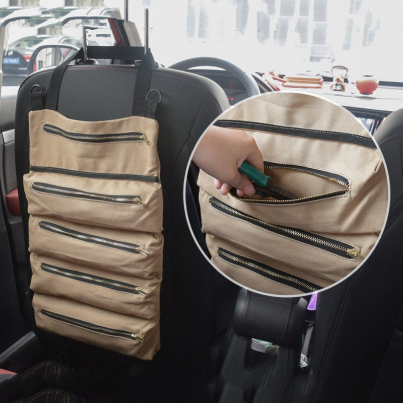 Premium Canvas Car Organiser