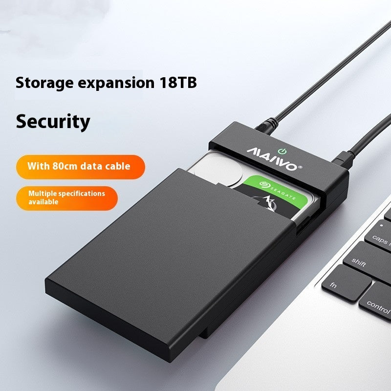 3.5 Inch SATA to USB 3.0 External Hard Disk Box - Supports 14TB