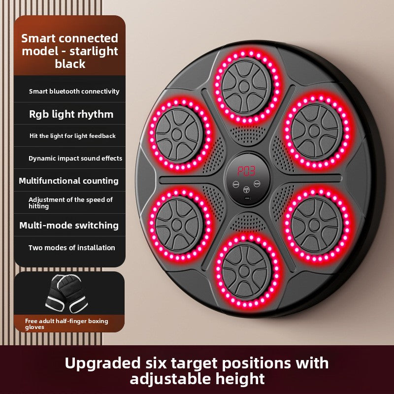 Smart Music Boxing Machine with LED Targets