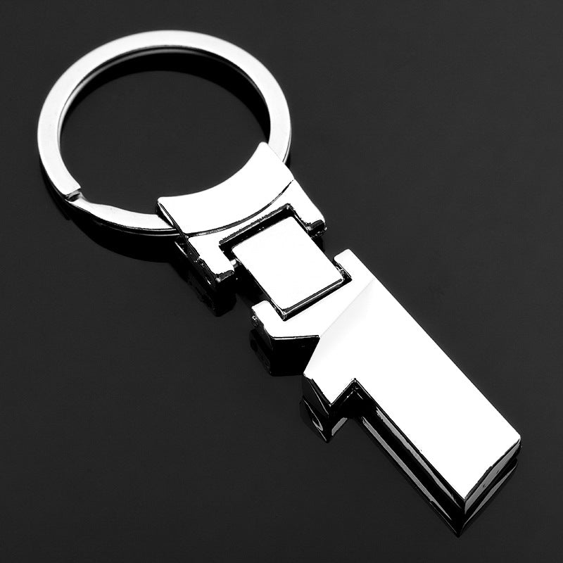 Premium Zinc Alloy Headphone Keychain