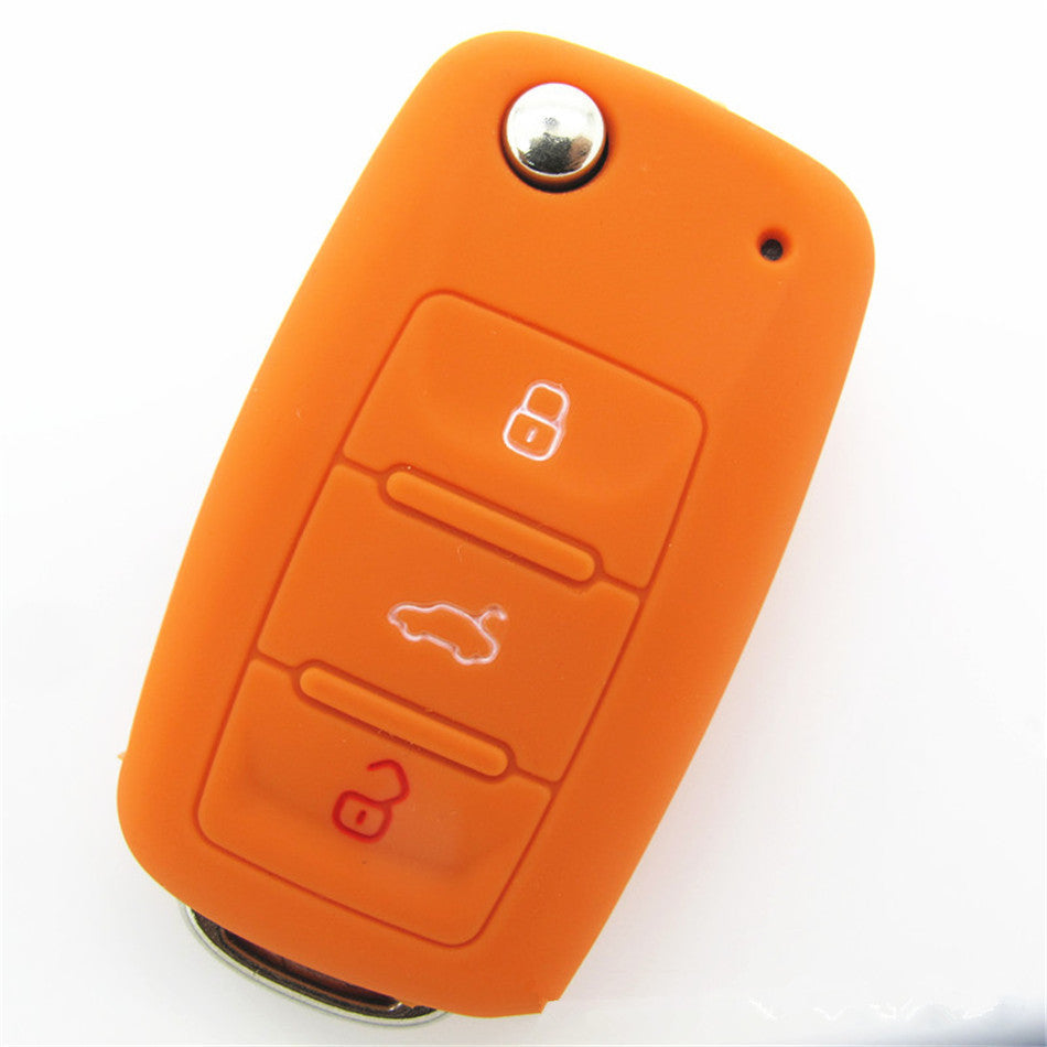 Premium Silicone Car Key Protector Case