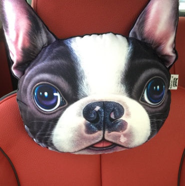 Cat Lovers Car Headrest Pillow