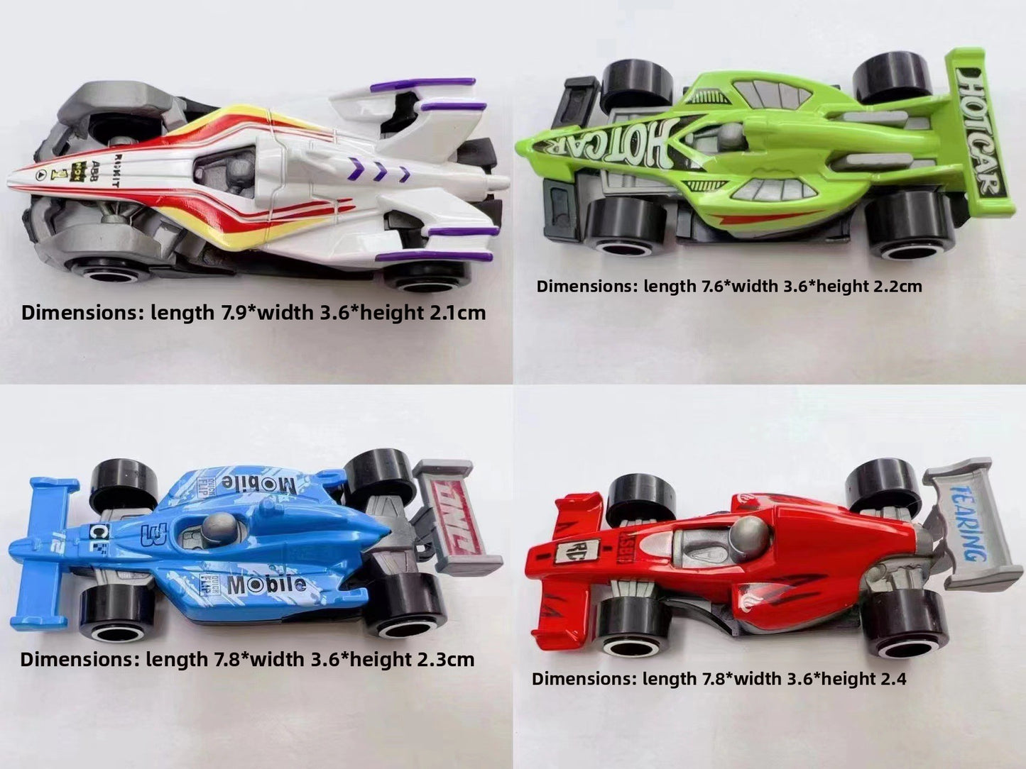 Alloy sliding racing car, metal car