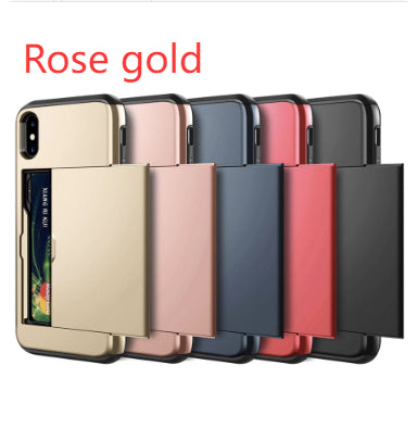Mobile Phone Card Case - Dual Layer Protection