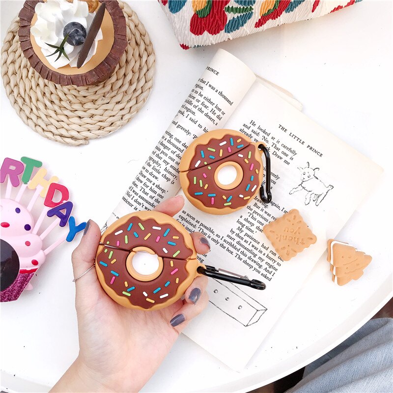 Compatible with Apple, Donuts Case Airpods Pro Silicorn