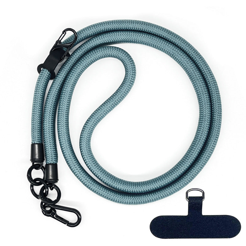 10MM Climbing Rope Mobile Phone Lanyard Gasket Adjustable Crossbody Mobile Phone Strap Camera Strap Rope Anti-lost Neck Rope