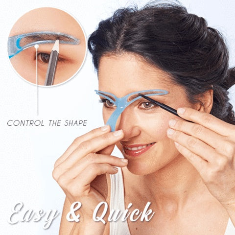 Precision Eyebrow Shaping Stencil