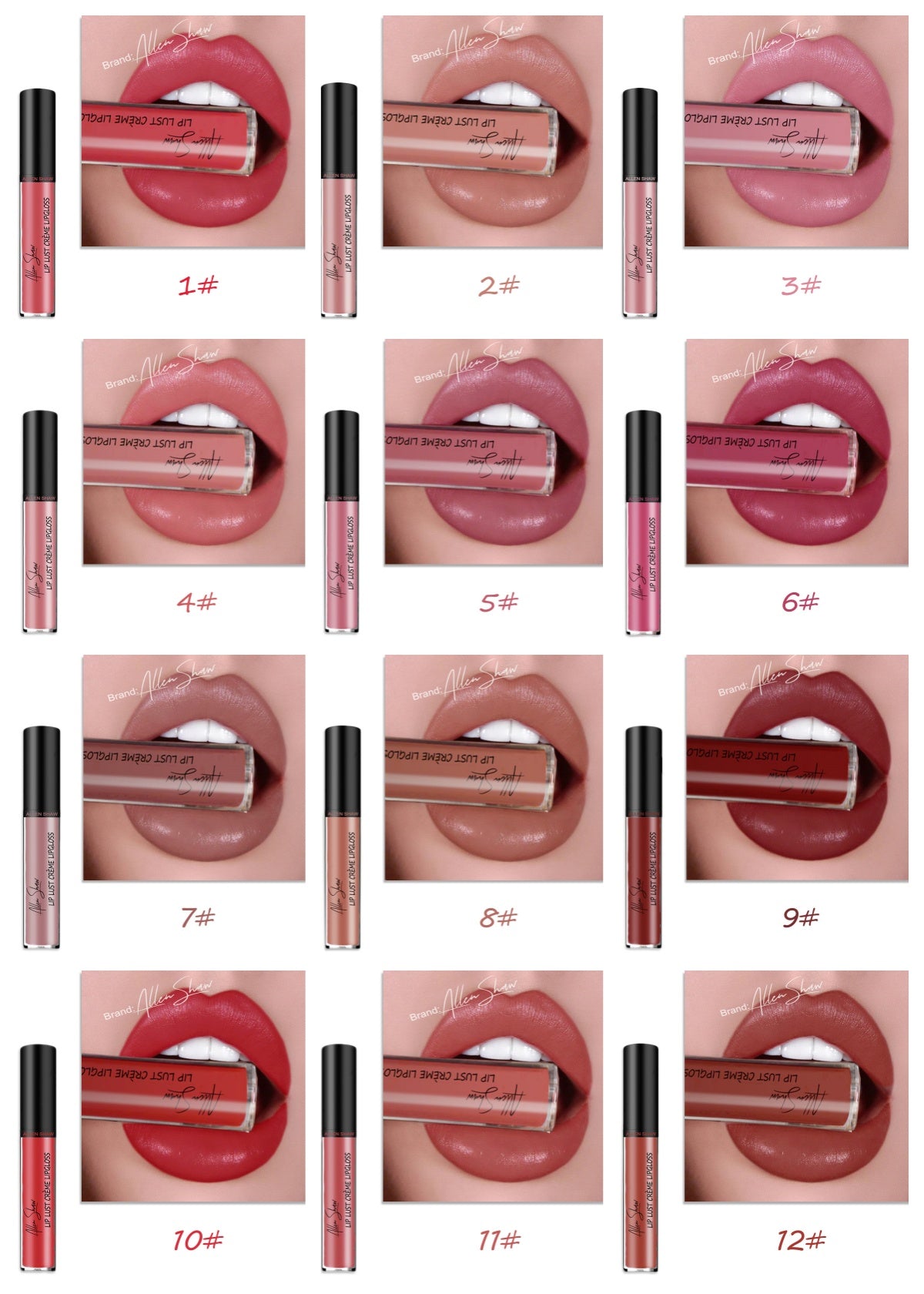 Silky Cream Lip Glaze: Luxurious Gloss & Lipstick