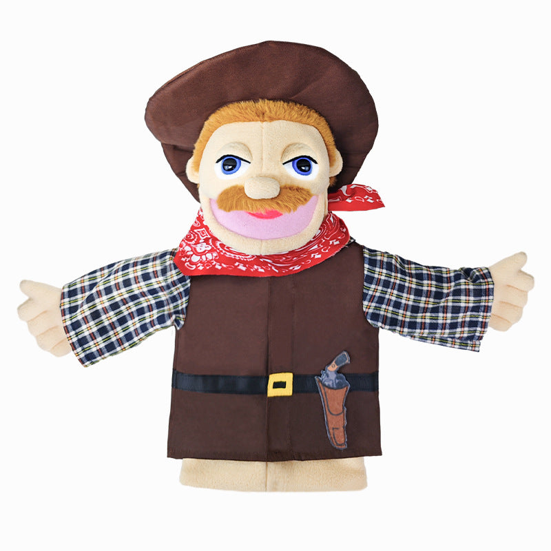 Professional Plush Hand Puppet with Moving Mouth